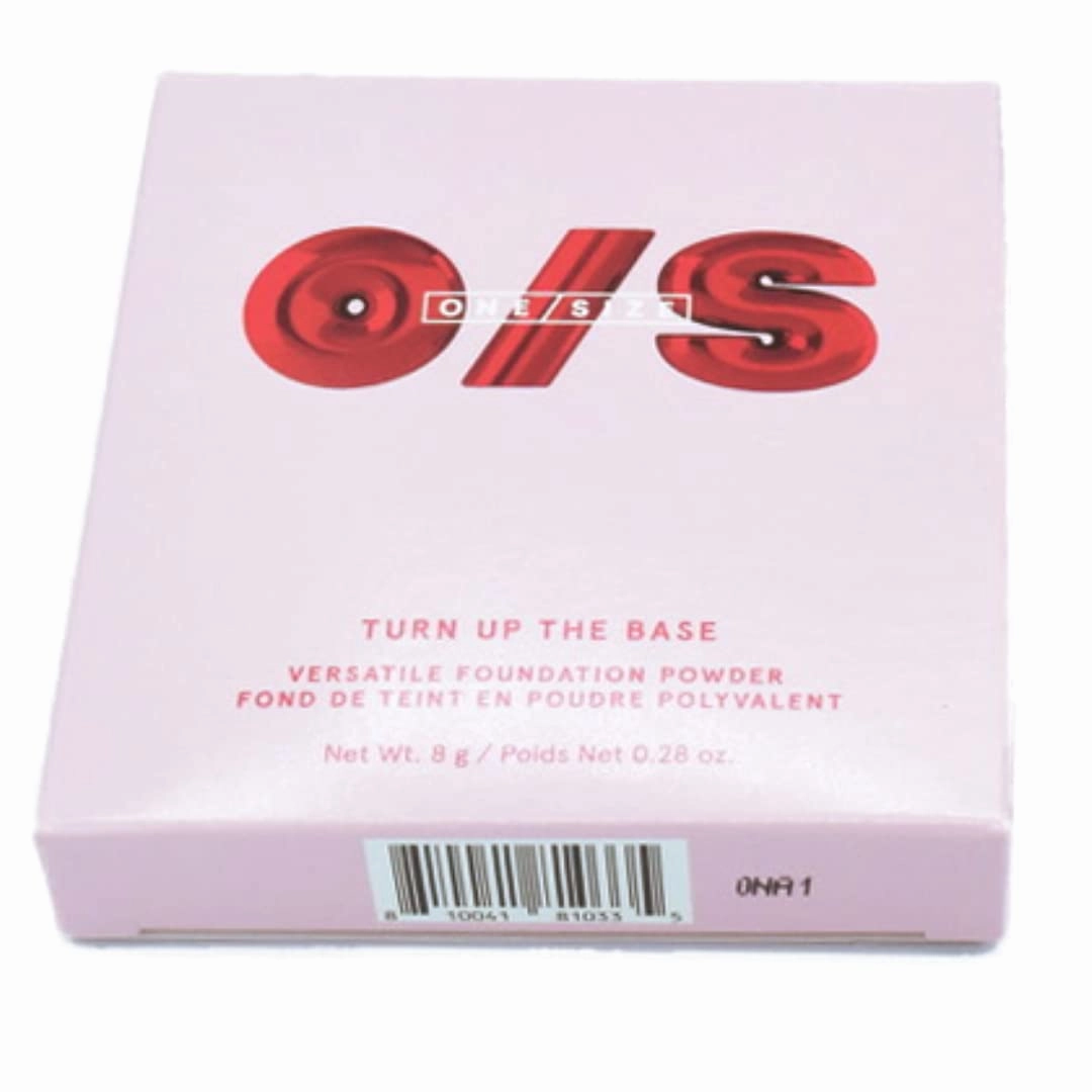 One size Patrick Starrr Turn Up The Base Versatile Powder Foundation - Light 4 (G) Light, Golden Undertones Face Pressed Makeup Medium-to-Full Coverage, Soft Matte Finish 0.28 Ounce