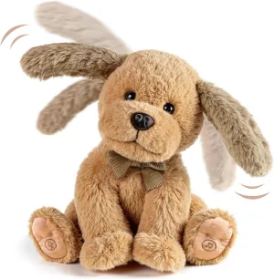 OR OR TU Baby Animated Plush Dog, Interactive Singing Talking Puppy Dog Musical Stuffed Animal Toys, 10”