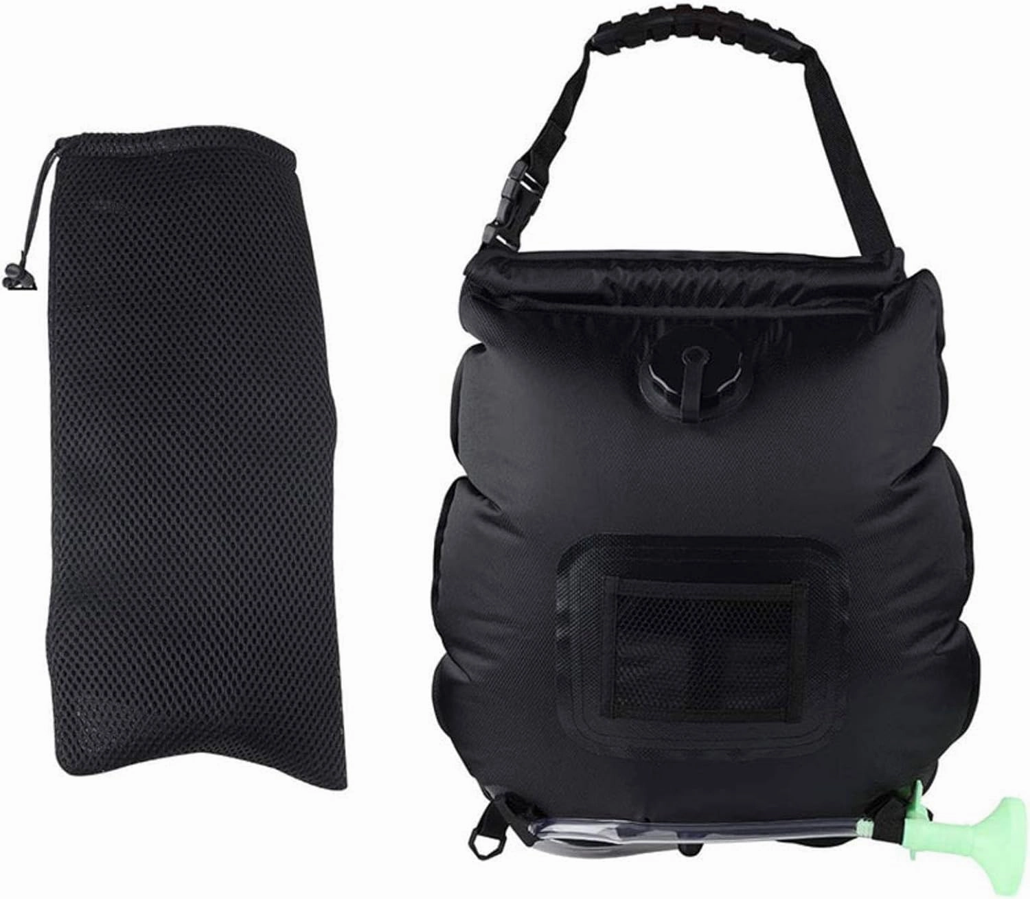 Outdoor 20L Portable Solar Shower Bath Bag Camping Camping Bath hot Water Bag Foldable Water Bag