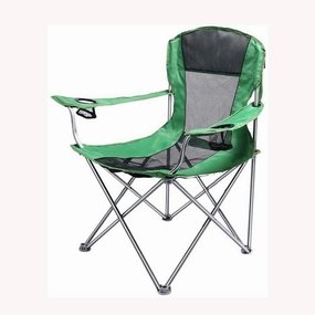 Outdoor Portable Folding Chair, Padded Camping Folding Chair Outdoor Sports Comfortable Carry Bag Beach