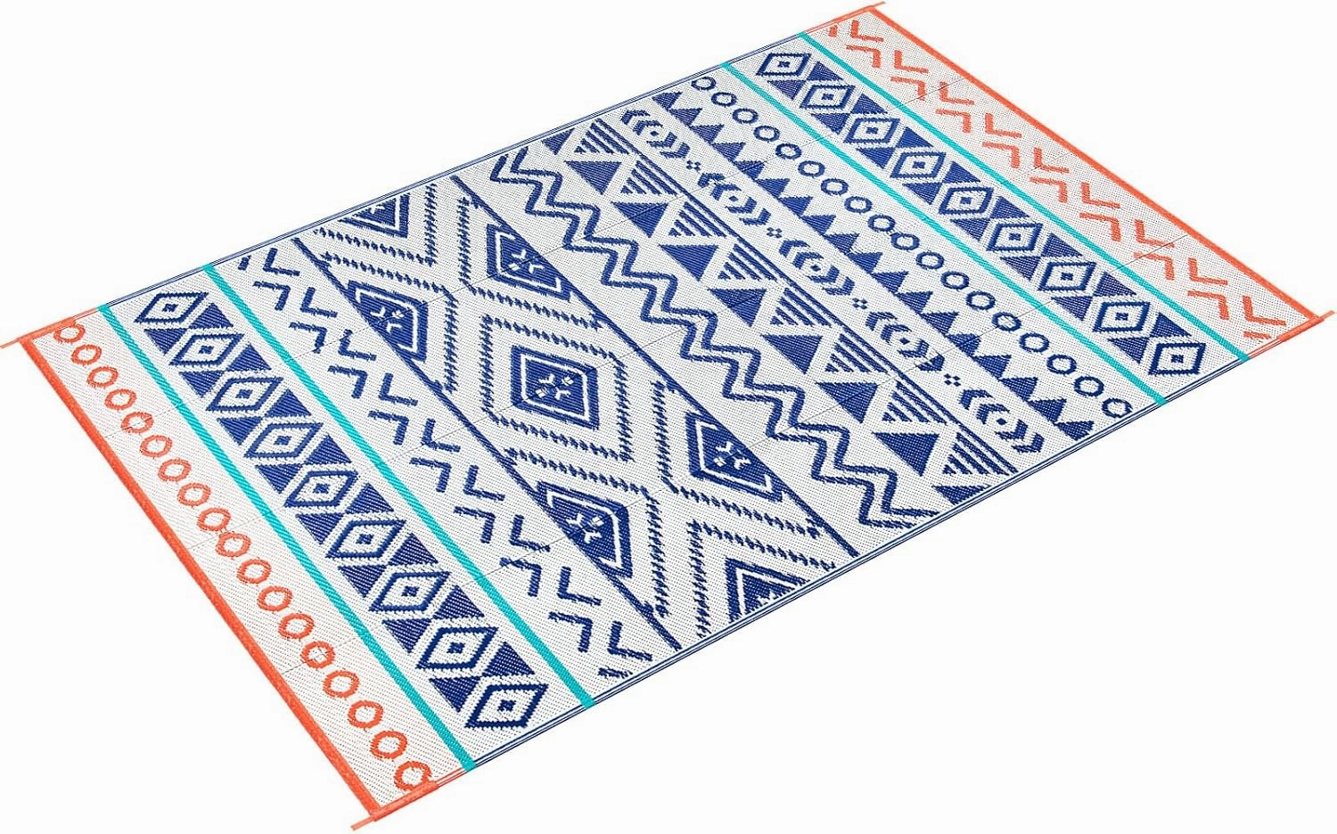 Outdoor Rugs Patio Camping Waterproof - 5x8 Plastic Straw Patio Rug Portable for Campers, Outside RVs Mat, Outdoor Area Carpet for Patios Clearance, Backyard Porch, Balcony, Picnic