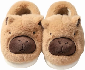 Outdoor Slippers for Women Fluffy House Slippers Open Toe Soft Thick Memory Foam Slippers Non-slip Comfy Fuzzy Indoor Shoes