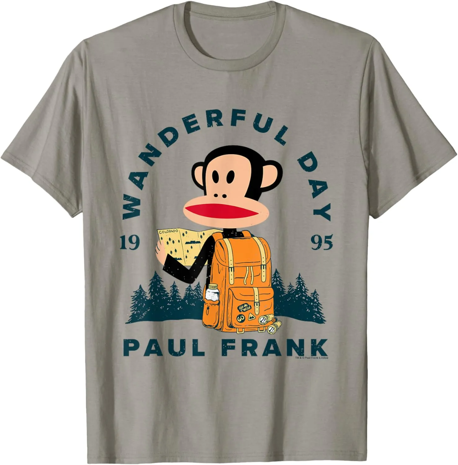 Paul Frank Julius Adventure Wanderful Day T-Shirt