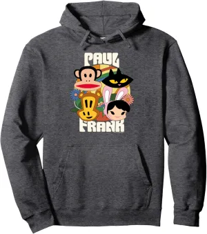 Paul Frank Julius Mika Cat Clancy & Bunny Girl Pullover Hoodie