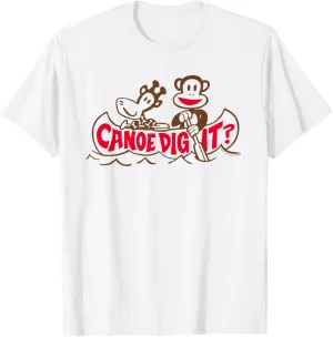 Paul Frank Julius The Monkey & Clancy Canoe Dig It T-Shirt