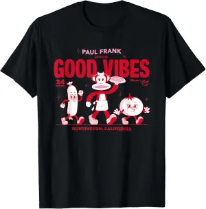 Paul Frank Julius The Monkey Serving Good Vibes California T-Shirt