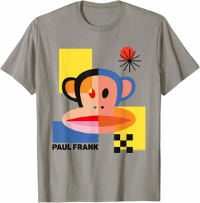 Paul Frank Julius Abstract 80s Block Art T-Shirt