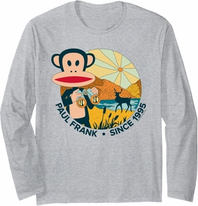 Paul Frank Nature Julius The Monkey Since 1995 Long Sleeve T-Shirt