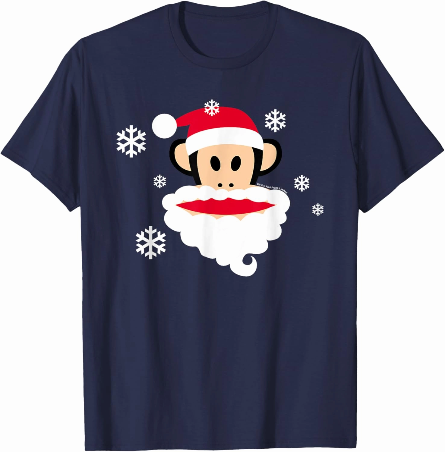 Paul Frank Santa Claus Julius Monkey Christmas T-Shirt