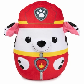 PAW Patrol Marshall Squish Plush, Official Toy from The Hit Cartoon, Squishy Stuffed Animal for Ages 1 and Up, 12”