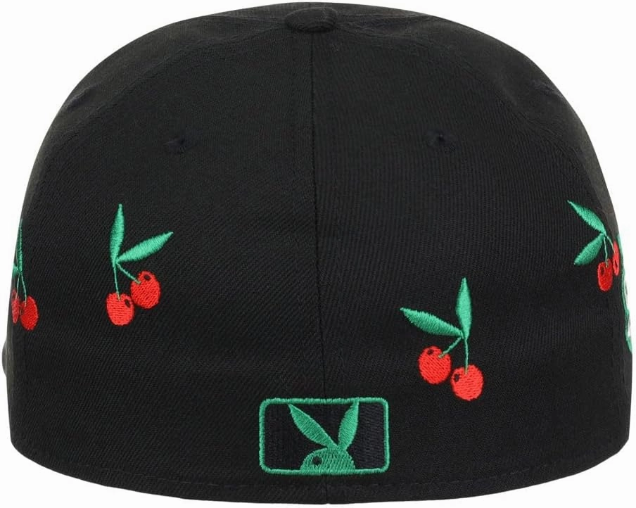 Playboy Cherry Fitted Flat Bill Hat