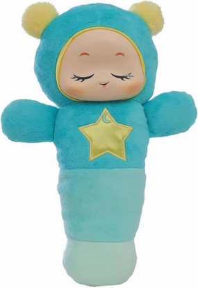 Playskool Glo Worm SmartSense Cry Sensor and Voice Recordable Soft Stuffed Soother Toy for Newborn, Baby, and Toddler (Amazon Exclusive)