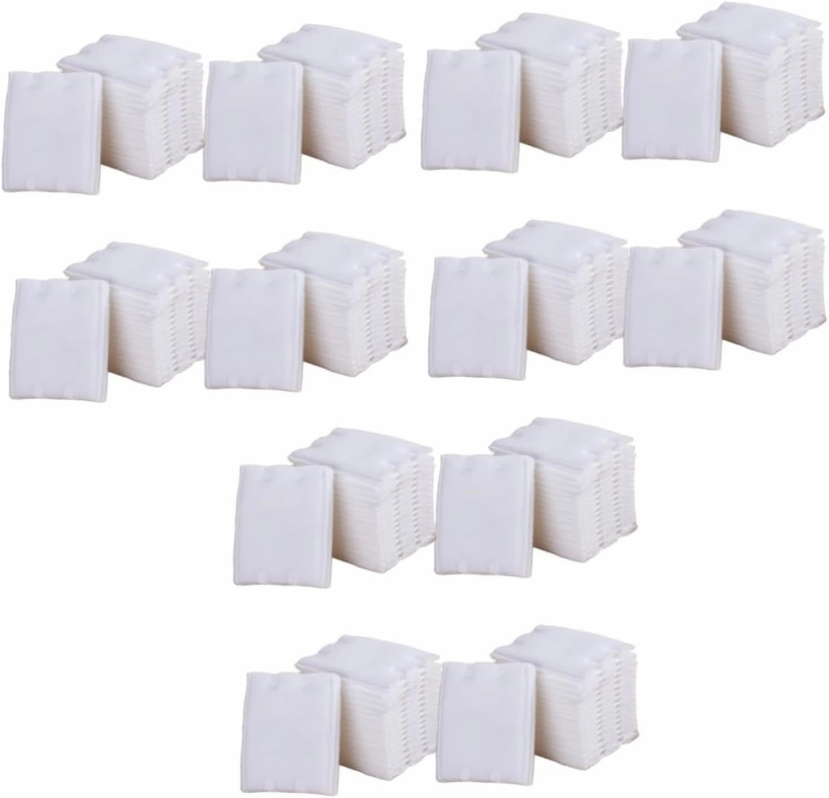 POPETPOP 666pcs Makeup Cotton Pads Double-Sided Remover for Easy Makeup Removal Skin Care Lightweight and Facial Cleansing for Daily Use for Toner and Lotion Application