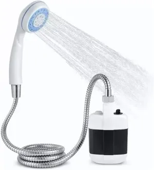 Portable Shower ABS Electric Battery Powered Camping Shower Pump for Outdoor Use
