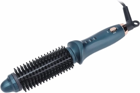 Portable ThermoElectric Dual Purpose Hair Brush for Straight and Curly Styles