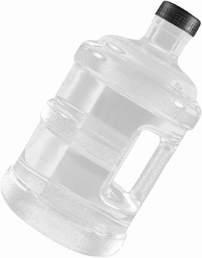 Portable Water Storage Container 3-gallon Empty Barrel Jug with Handle Reusable Plastic Water Bottle for Camping Hiking Travel