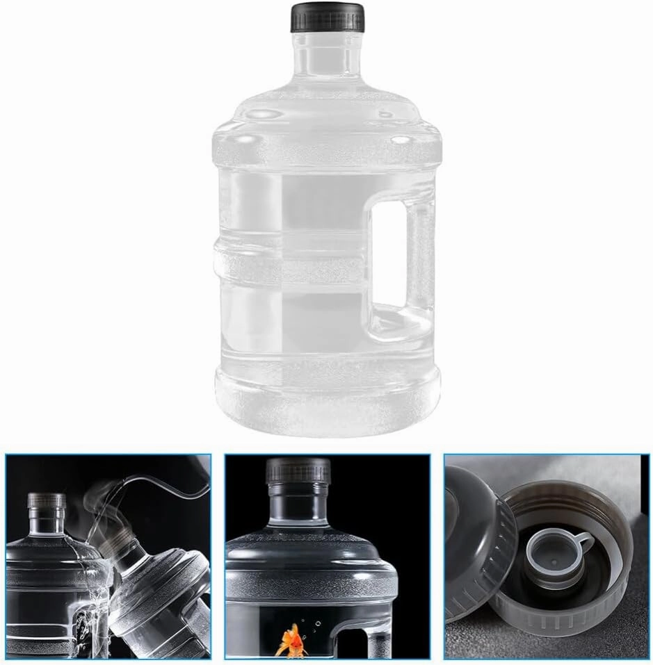 Portable Water Storage Container 3-gallon Empty Barrel Jug with Handle Reusable Plastic Water Bottle for Camping Hiking Travel