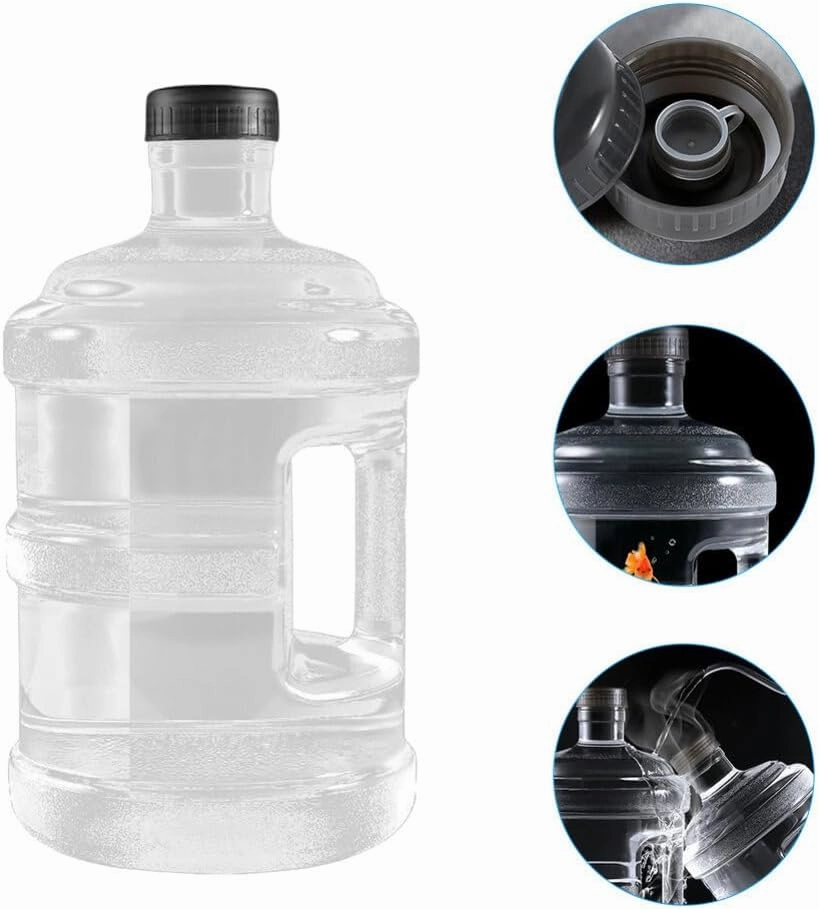 Portable Water Storage Container 3-gallon Empty Barrel Jug with Handle Reusable Plastic Water Bottle for Camping Hiking Travel