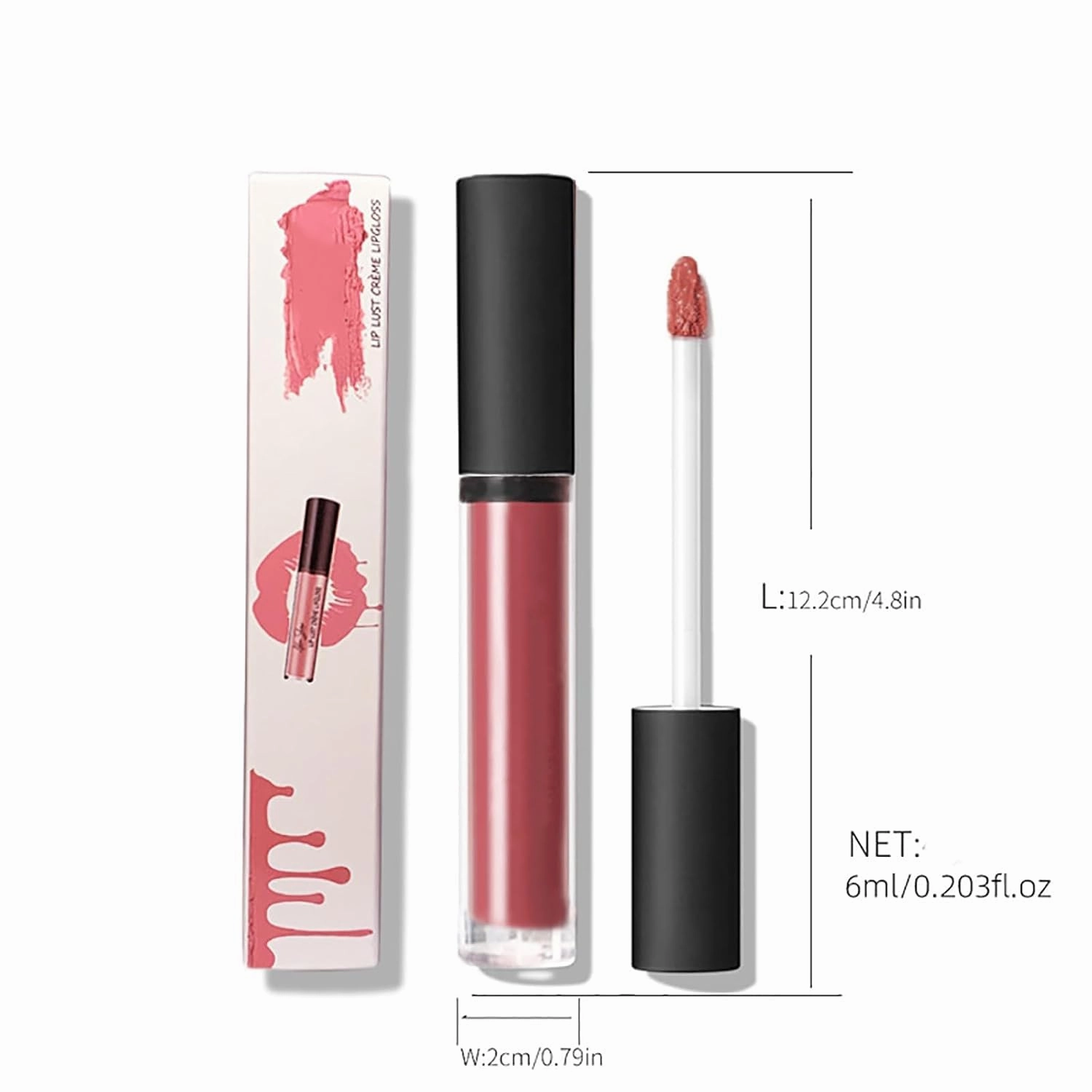 Probablei Lassi Lips Staining Lip Oil, Lassi Lips Staining Long-Lasting Moisturizing Lip Oil, Smooth Application, Long-Lasting Color (Set-B, 4 Pcs)