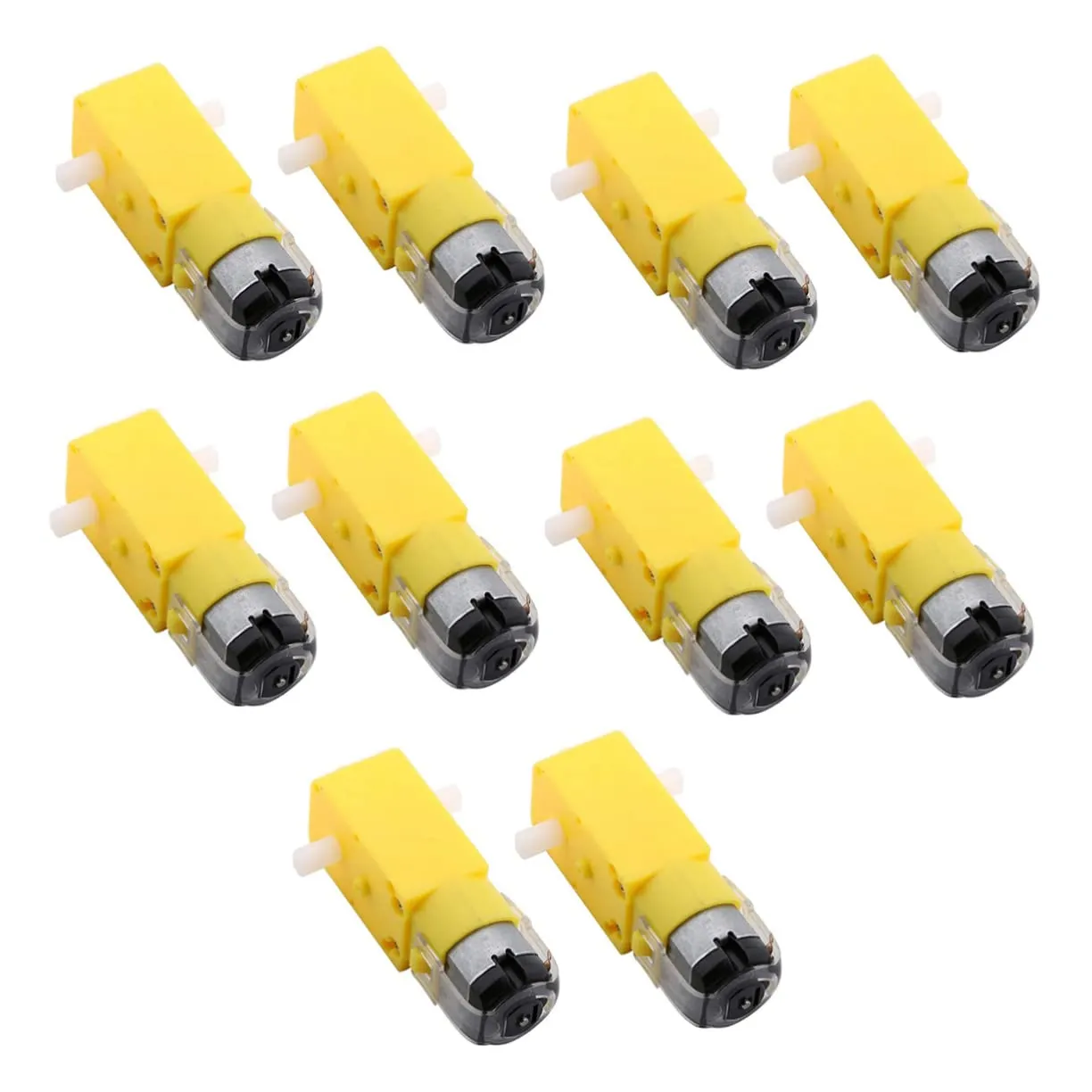 Professional Grade Models Geared Motor 10pcs Engine for DIY Robot Mini Car Rc Vehicles