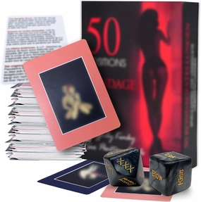 Prosixtoy Couples Dating Night Dice Game - 50 Cards 2 Dice Couples Card Game, Date Night Ideas Fun Games for Couples Bedroom Games Naughty Couples Gift for Him, Her