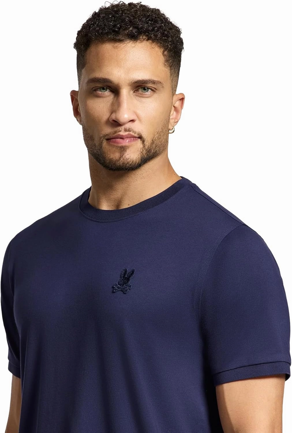 Psycho Bunny Men's Black Fashion T-Shirt
