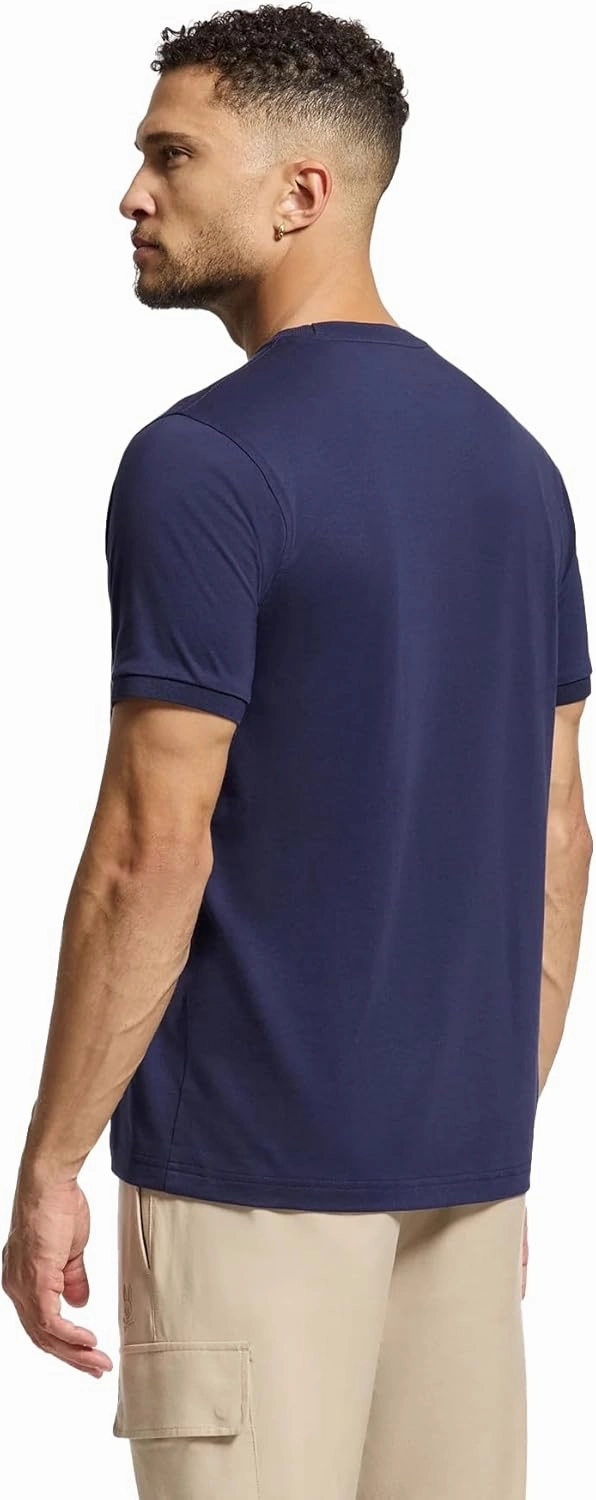 Psycho Bunny Men's Black Fashion T-Shirt