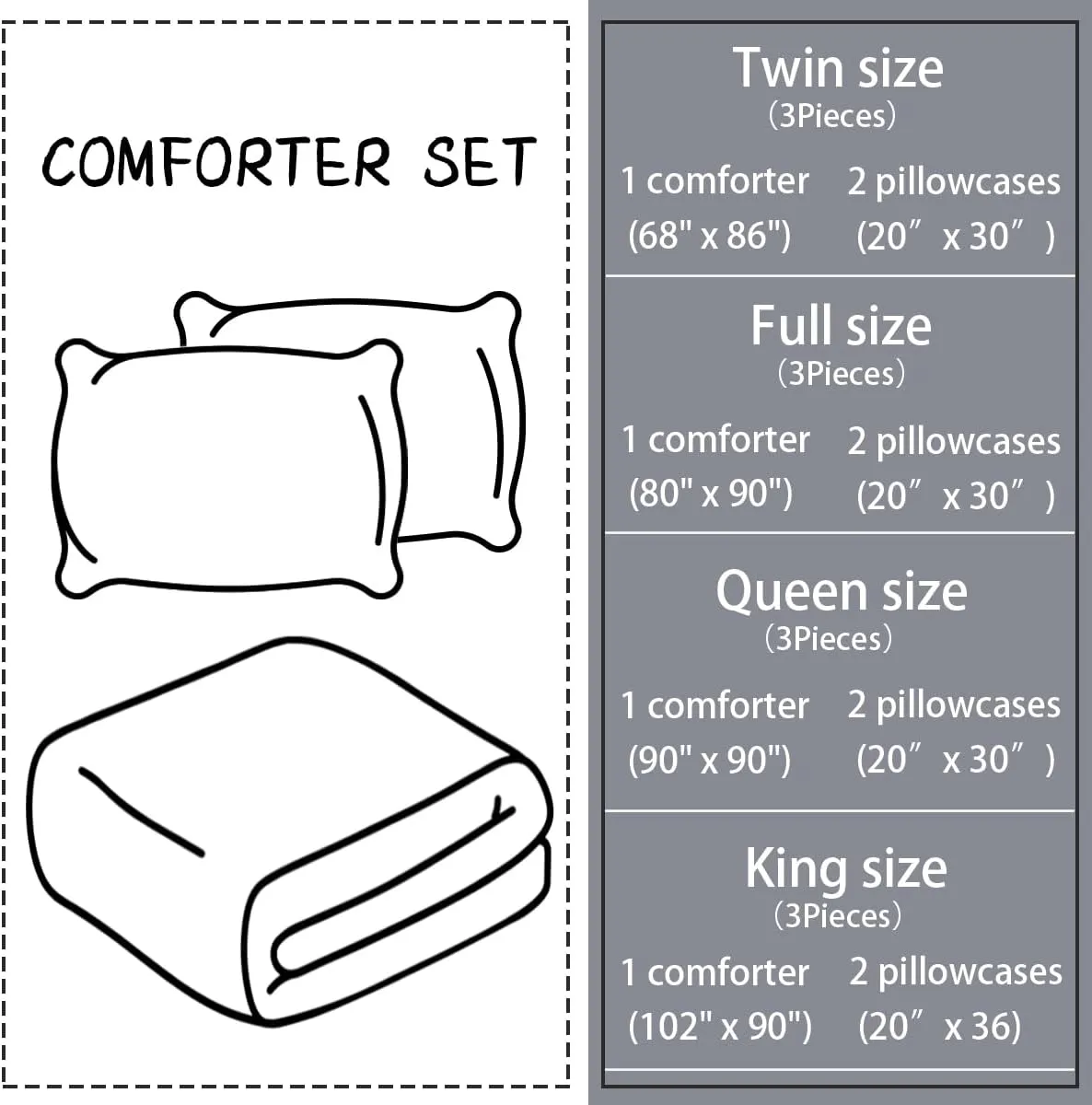 Purple Rose Comforter Set - Full Size Bedding Set with Quilt, Rose Pattern for Women's Bedroom Decor