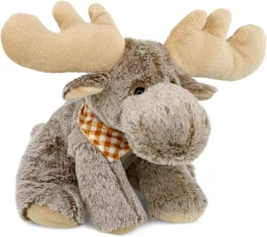 Puzzled DolliBu Plush Moose Stuffed Animal - Soft Plush Huggable Floppy Moose, Adorable Playtime Brown Moose Plush Toy, Cute Wild Life Cuddle Gift for Kids & Adults - 12 Inch