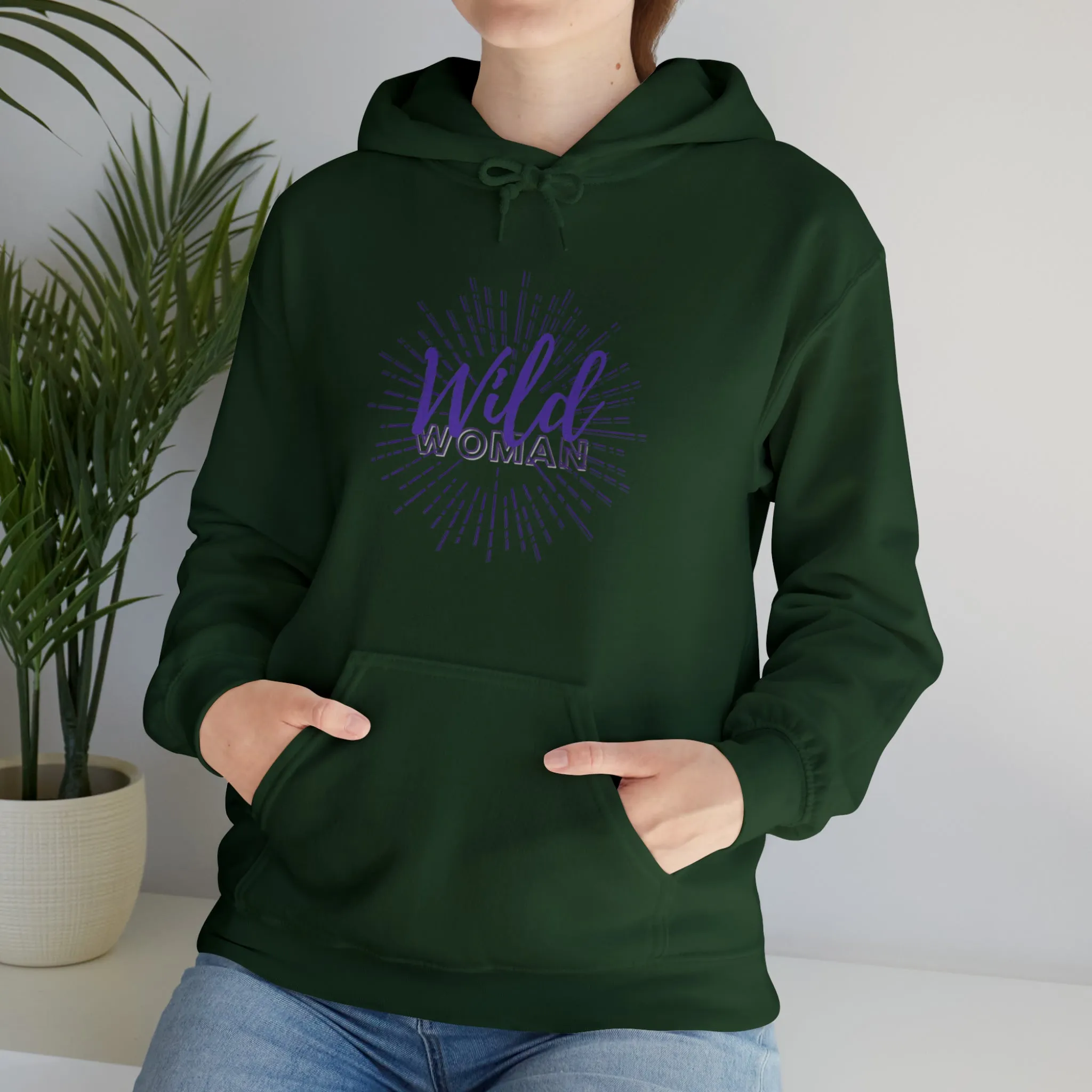 "Wild Woman" Hooded Sweatshirt