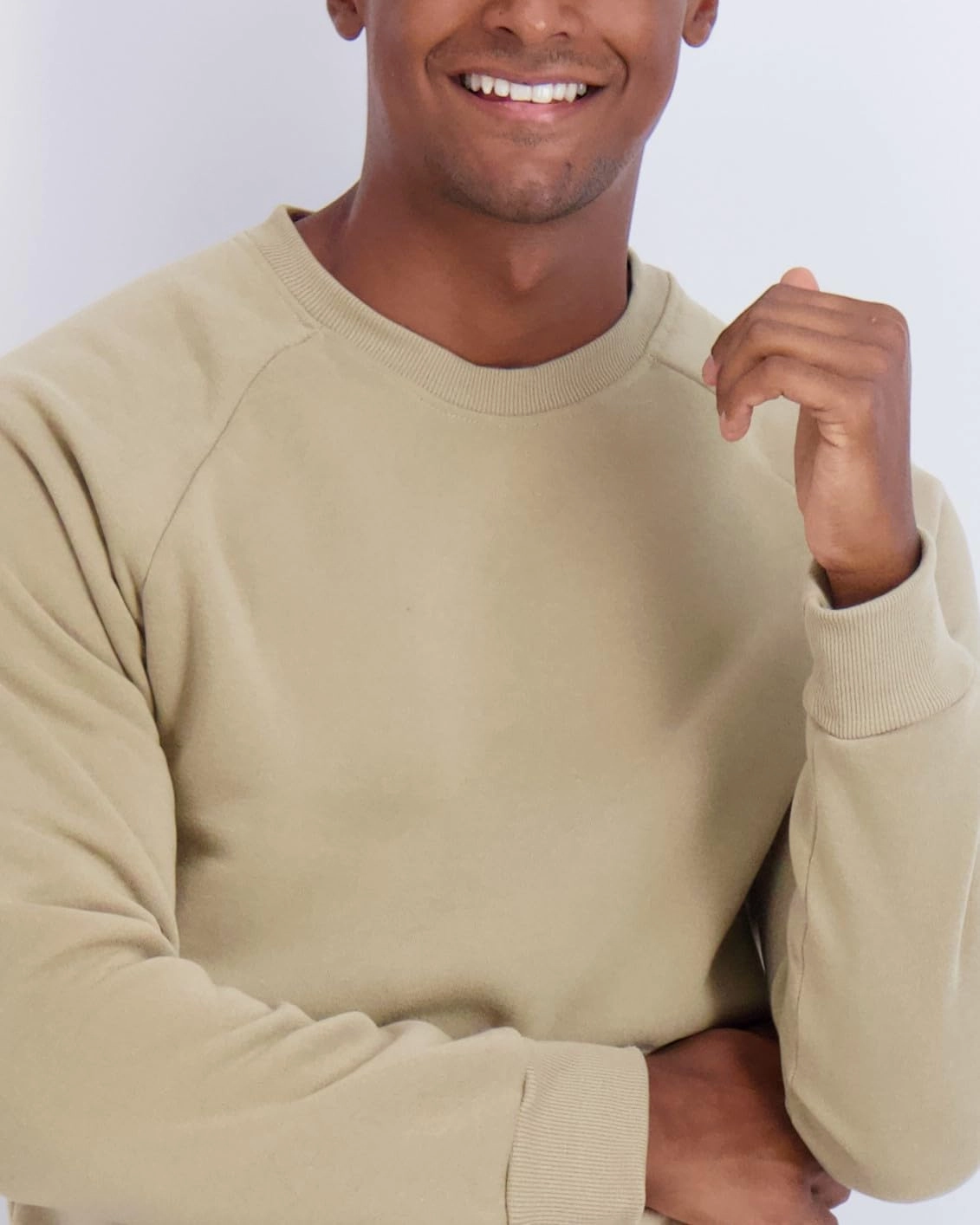 Real Essentials 3 Pack: Men's Soft Plush Fleece Crewneck Sweatshirt - Athletic Pullover Sweater (Available In Big & Tall)
