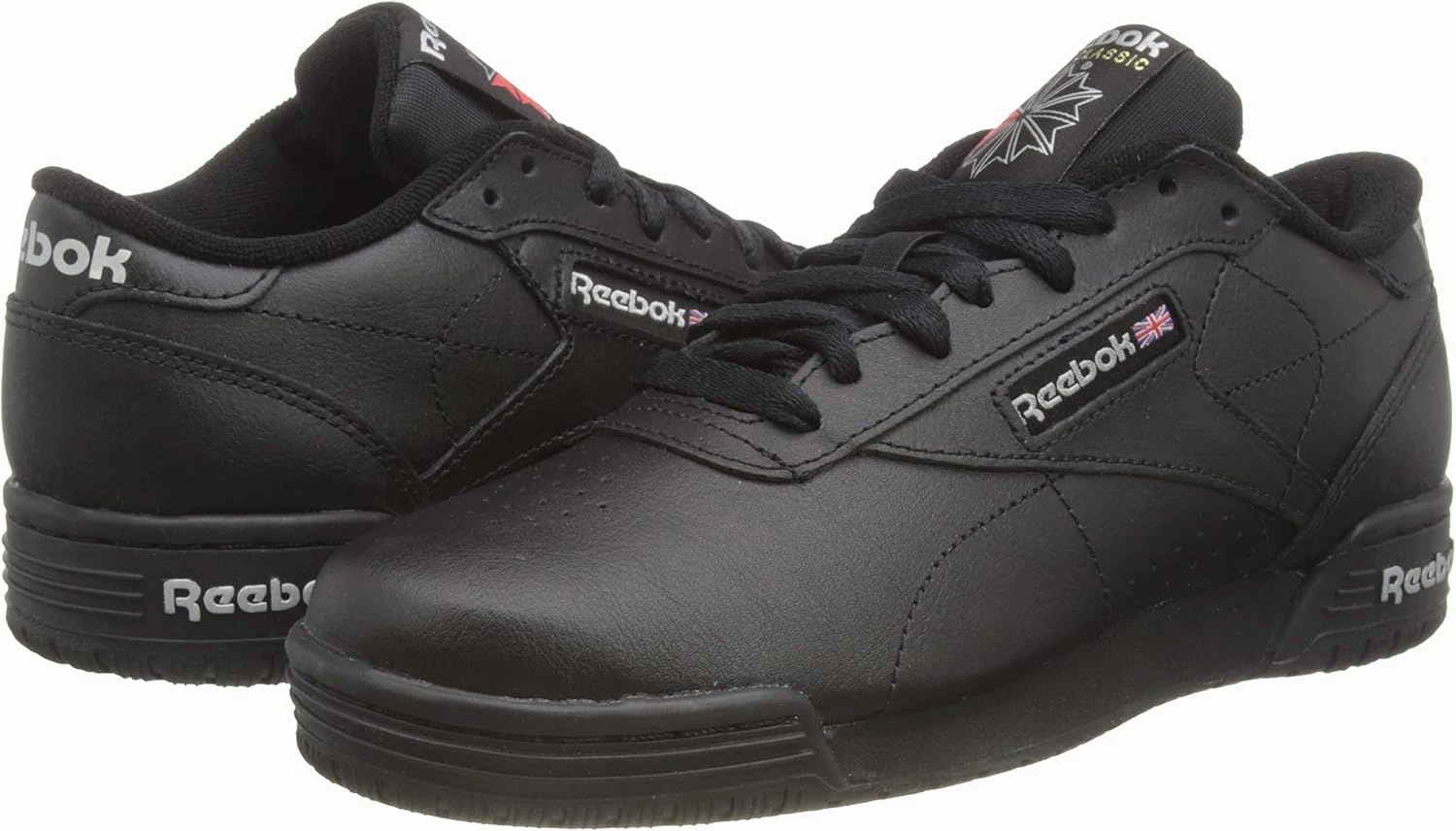 Reebok Boys' Ex-O-Fit Clean Logo Int Low-Top Sneakers