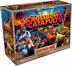 Restoration Games Crossbows & Catapults Fortress War - Strategy Tabletop Game - for 2 Players and Ages 10 
