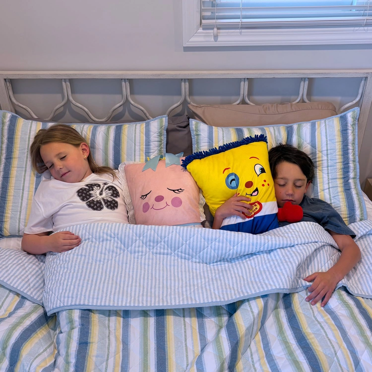 Rock A Bye Baby - 2-in-1 Toy & Pillow, 80's Nostalgic Plush Pal Reimagined, Soft Stuffed Rectangular Character, Cozy Nap & Play Design