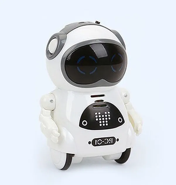 Royaleva Pocket RC Robot - Interactive Mini Toy with Dance, Sing, Talk Features