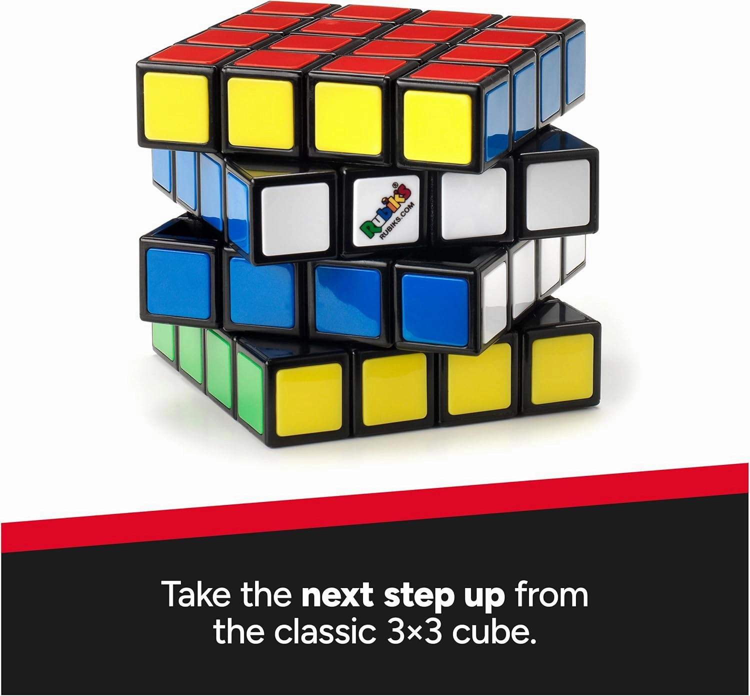 Rubik's Cube 4x4 – Colourful Puzzle Game Rubik's 4x4 – Original Colour Matching Puzzle – Classic Cube Problem Solving – 6064639 – Children's Toy Age 8 