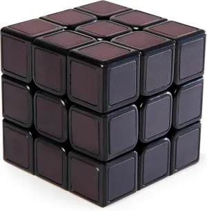 Rubik’s Cube, Phantom, 3x3 Cube Advanced Technology Difficult 3D Puzzle Travel Game Stress Relief Fidget Toy Activity Cube for Adults & Kids Ages 8 