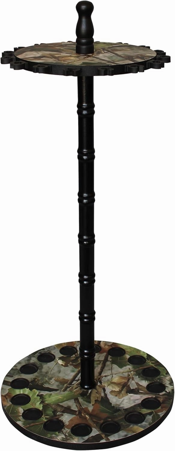 Rush Creek Creations | Rod Holder for 16 Fishing Poles, Garage Organization and Storage, for Reels, Gear, Accessories, Tackle Box