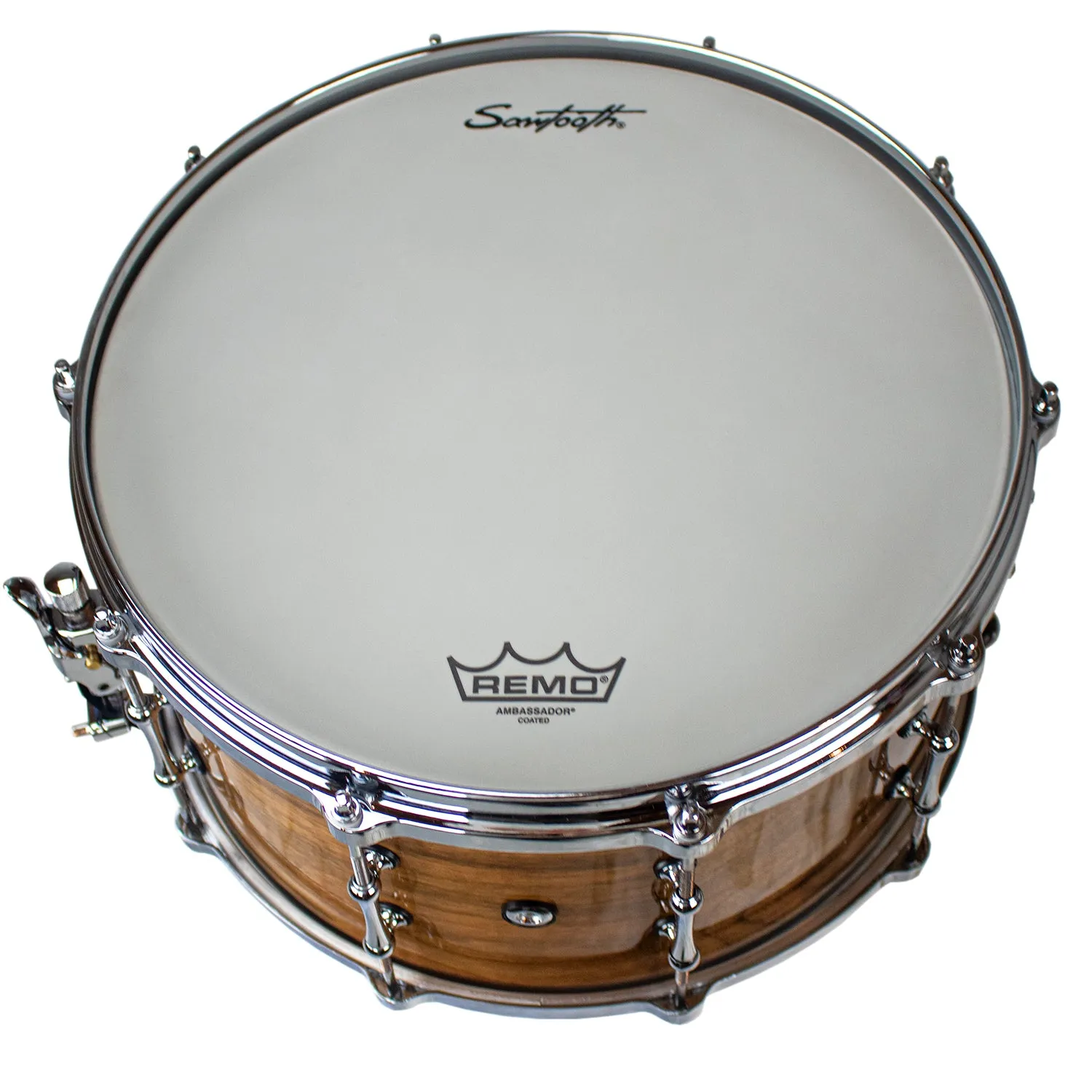 Sawtooth Hickory Series Snare Drum 14" x 7.5", Natural Gloss