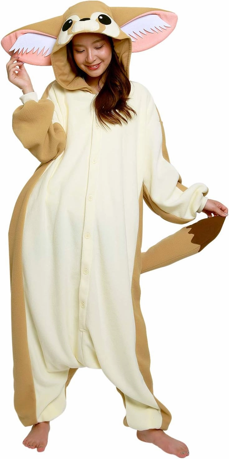 SAZAC Fennec Fox Kigurumi Halloween Costume Onesie