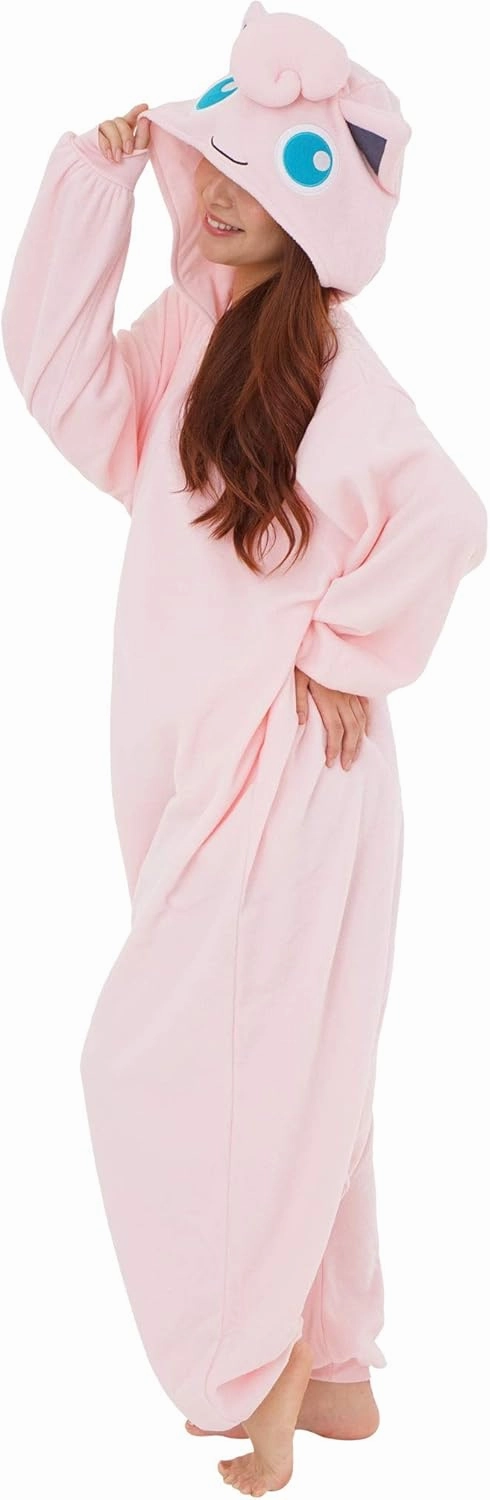SAZAC Jigglypuff Pokemon Kigurumi - Onesie Jumpsuit Halloween Costume