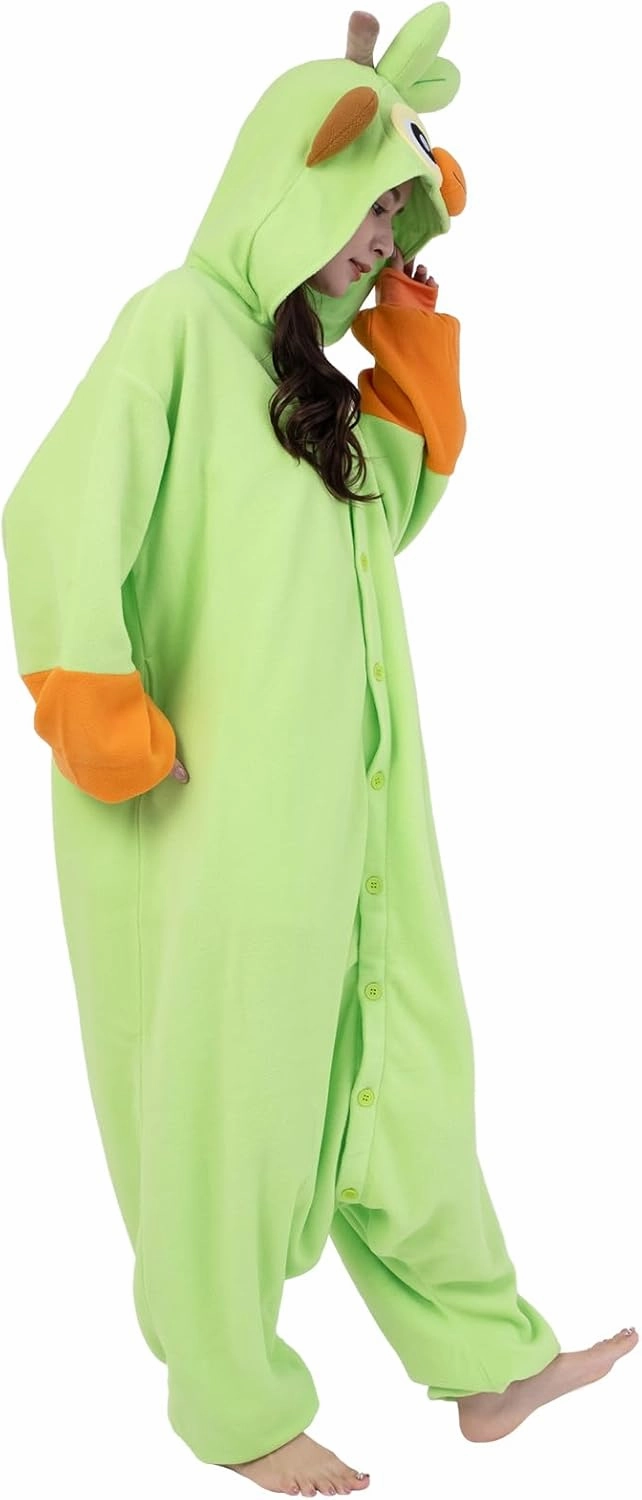 SAZAC Kigurumi - Pokemon - Grookey - Onesie Jumpsuit Halloween Costume