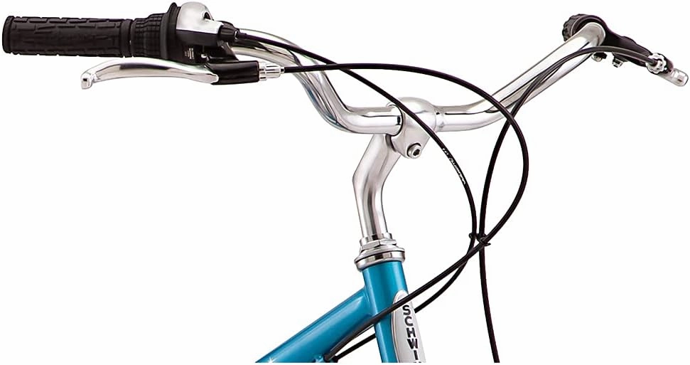 Schwinn Twinn Tandem Bike, 26 Inch Bike for Women and Men, 21-Speed Two Seater Bicycle, Fits Two Comfortably, Mechanical Disc Brakes, Plush Fitness Seat, Adult Tandem Bike