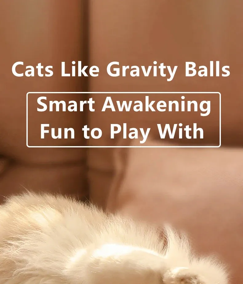 Smart Rolling Interactive Cat Ball – Automatic Fun & Exercise!