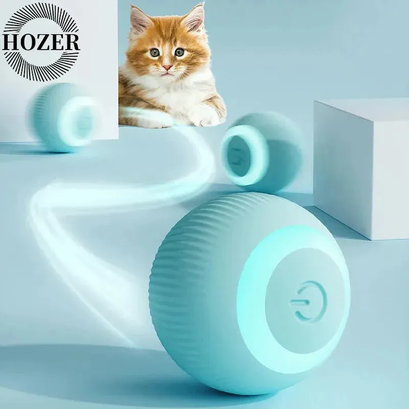 Smart Rolling Interactive Cat Ball – Automatic Fun & Exercise!