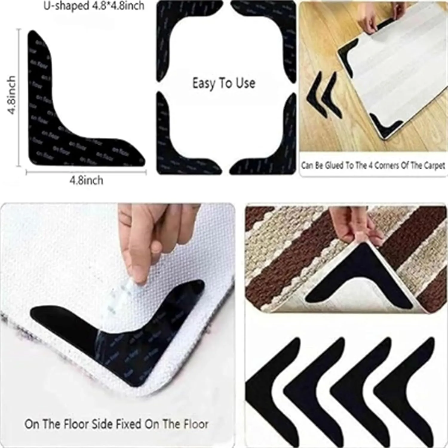 Snakes and Birds Area Rugs, 2x10ft, Goth Snakes Bohemian Bamboo Leaves Retro Aesthetics Accent Rug, Washable Carpet with Anti-Slip Backing Durable Rugs for Bedroom Living Room