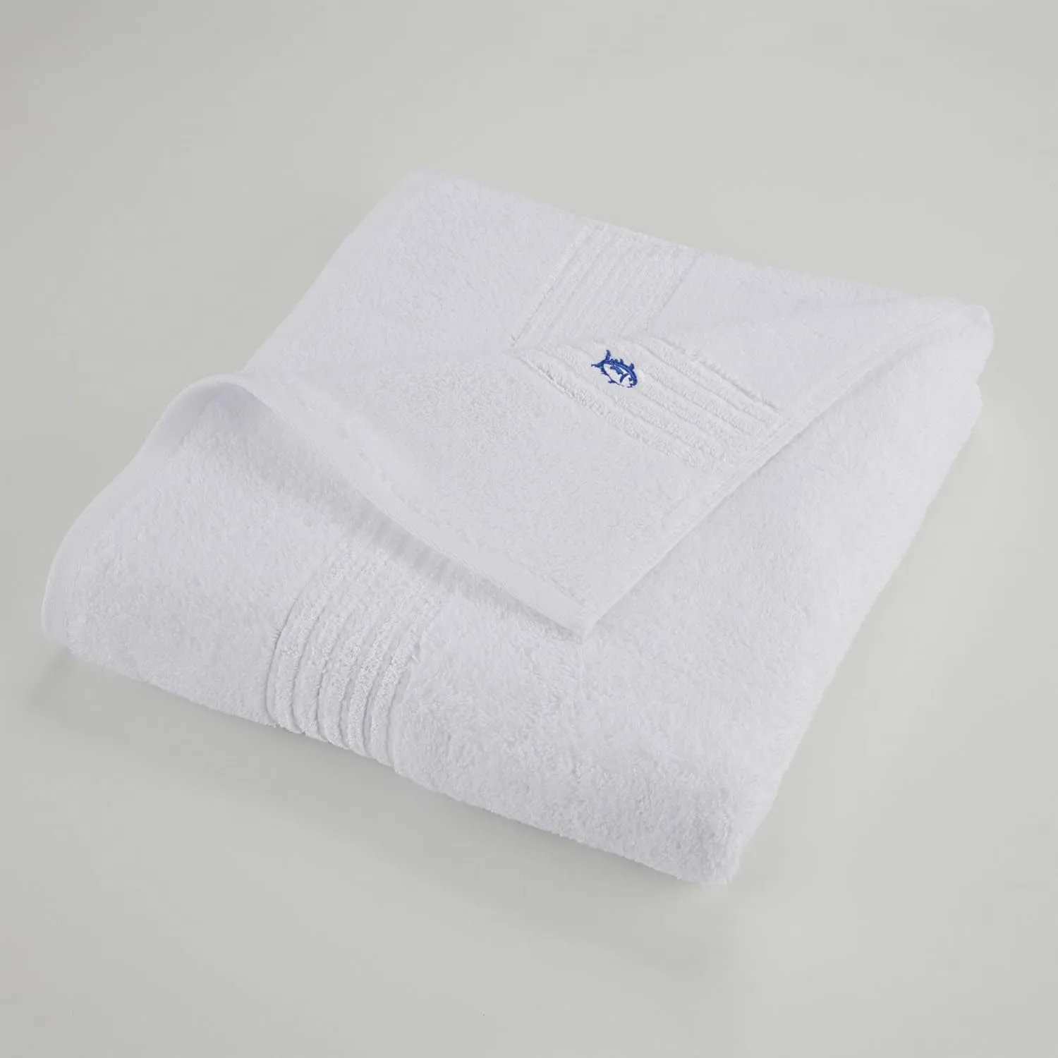 Southern Tide Home Tide Performance 5.0 Cotton Bath Towel Collection (Colors Vary), White 2-Piece Bath