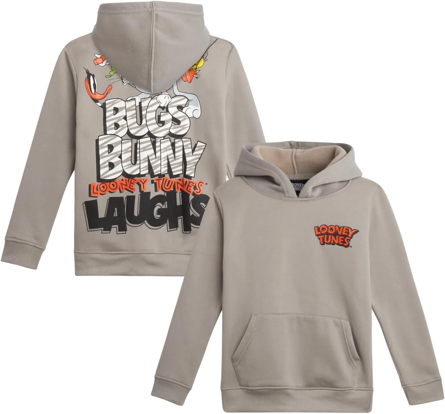 Southpole Boys Graphic Hoodie - Looney Tunes Bugs Bunny Tom and Jerry Pullover Hooded Sweatshirts for Boys (Sizes: 8-20)
