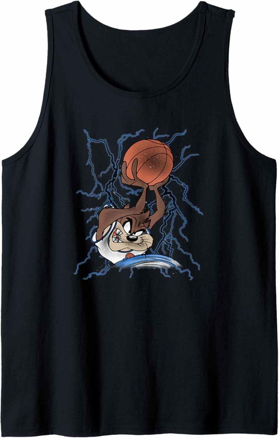 Space Jam Tasmanian Devil Vintage Classic Lightning Dunk Tank Top