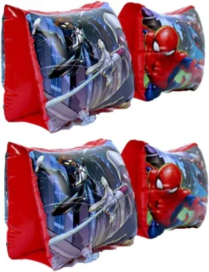 SPDRMN ARM Floats 2 Pack Bundle. Inflatable Arm Floats Bands, Water Wings, Swimming Arm Ring Floatie for Children, Kids 3 